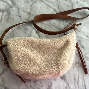 Madewell sherling bag!